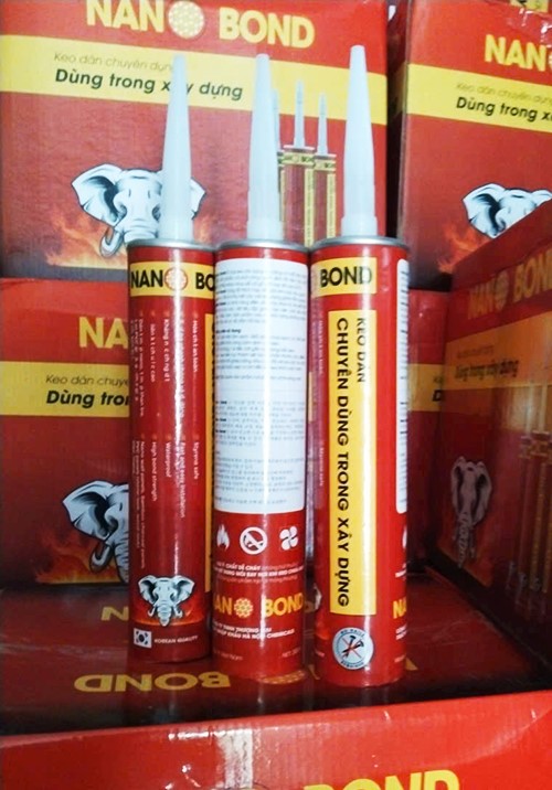 keo dán nội thất nano bond siêu dính khô nhanh